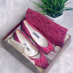 Vintage Studio Six Heels with Matching Purse